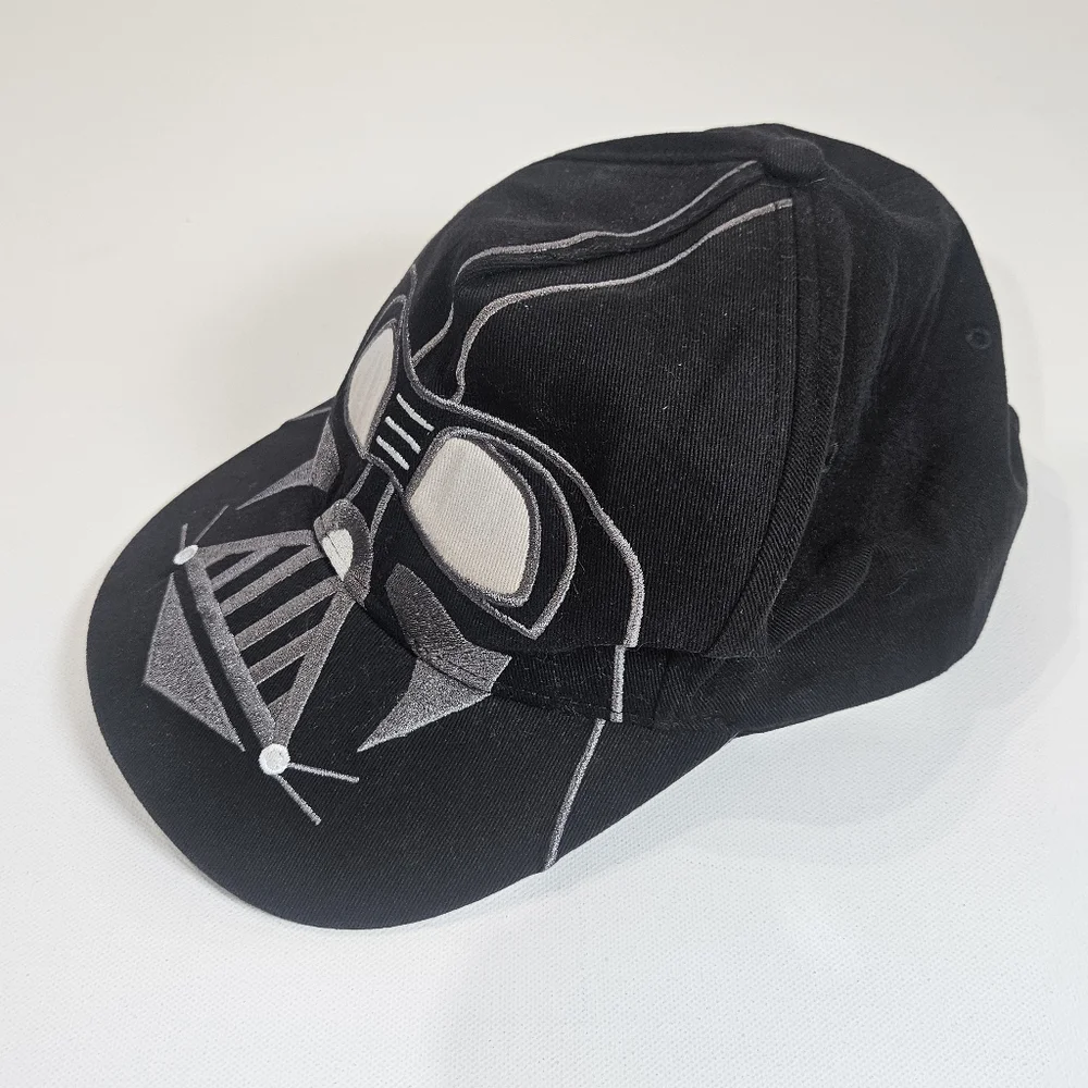 Star Wars Hat Cap Strap‎ Back Youth Black Darth Vader Disney Parks Movie Sci-Fi